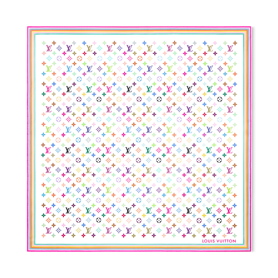 LV x TM Monogram Multicolor Square 90 . - Accessories | Louis